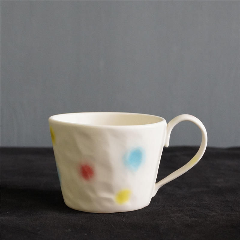 332-d wide mouth warped cup (dopamine) 340ml