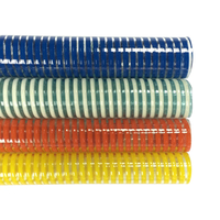 Tuyau d'aspiration en PVC série BW bleu rouge gris orange eau, basse température, pression maximale de 90 PSI, diamètre intérieur de 1-1/2 pouces, rouleau de 30 m