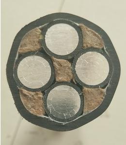 Cable de Alimentación Plano Aislado con Conductor de Cobre para Aplicaciones de Baja Tensión en la Industria Eléctrica, Aislamiento XLPE/PVC, Clasificación 0.6/1kv - Product Image 4