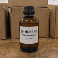 Hexane de qualité HPLC CAS 110-54-3, solvant de qualité analytique pour l'analyse par chromatographie en phase gazeuse et les applications de recherche en laboratoire