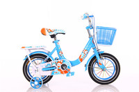 Vélo pour enfants à une vitesse en acier de 12/14/16 pouces pour garçons et filles, production d'équipe professionnelle