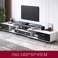 Meuble TV mobile en bois moderne personnalisable en usine avec multiples rangements pour salon, chambre et bureau à domicile