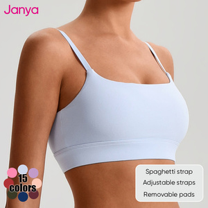 <span class=keywords><strong>Reggiseno</strong></span> <span class=keywords><strong>Sportivo</strong></span> Janya con Logo Personalizzato, Traspirante, per Palestra e Fitness, con Spalline Regolabili e Coppe Imbottite Rimovibili per Donne - Product Image 4
