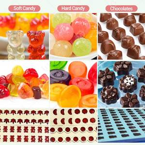 Bonbons durs Forme Faire Manuel Alimentaire Menthe De Fabrication De Bonbon Faisant La Gummy Lettre Faire Moulage Machine - Product Image 4