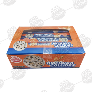 Bonbons compressés OMEIQIAO COLLIDES, bonbons au lait avec biscuits et flocons d'avoine, saveur lait, bonbons pressés, bonbons en tablette, bonbons durs halal - Product Image 4
