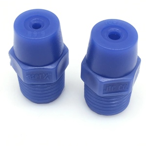 plastic PVDF full cone spray nozzle for clean fruit