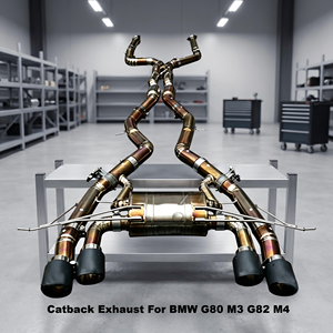Système d'échappement en titane Vortex Performance compatible avec BMW G80 M3 G82 M4, silencieux à soupape électronique, pièces automobiles - Product Image 1