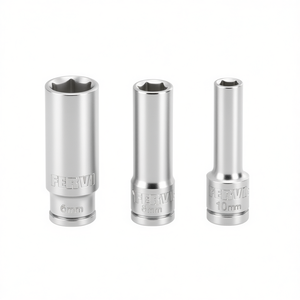 Juego de llaves de vaso hexagonales largas Fervi de 6 mm, 8 mm y 10 mm para reparación automotriz - Product Image 2