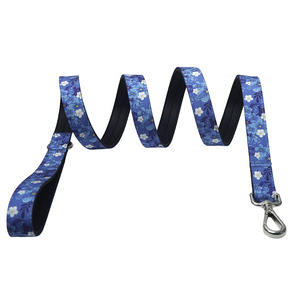 Heat Transfer Dog Collar Custom Pattern Advanced Sense Neck Collar <b>Explosion</b>-proof Punch Training Dog Supplies Collar Towing Set - Product Image 2