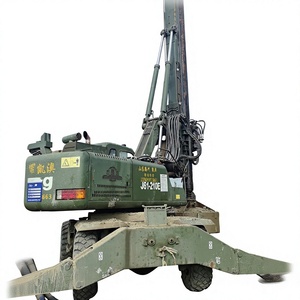 Plataforma de Perforación Rotatoria Usada Kaiao Tipo Rueda J61-210E SR200/SR155/SR205/SR235, Hidráulica, Profundidad de Perforación 25m, Motor - Product Image 1