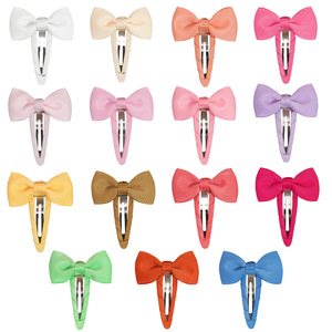 Lazo de cinta hecho a mano Wowei, lazos para el cabello para niños pequeños, pinzas para el cabello, accesorios para el cabello para niños, niñas pequeñas - Product Image 1