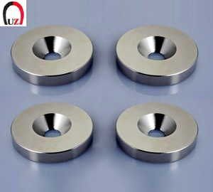 Imán de neodimio de gran tamaño N52, venta al por mayor, buen precio, 220m, 100mm, imanes de neodimio grandes y enormes, anillo de bloque N56 N52H, avellanado redondo - Product Image 6