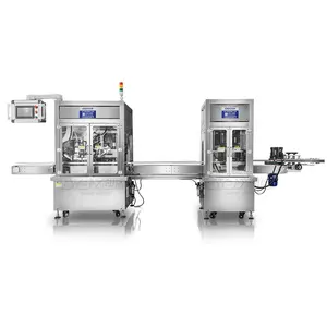 CYJX 2 Nozzles Servo Motor Automatic Shampoo Filling Machine Straight Line Bottling Machine Production Lotion Filling Equipment