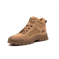 Bottes de Travail Montantes en Daim Unisexe JIANKUN avec Embout de Sécurité Anti-Écrasement en Fer, Chaussures de Sécurité Confortables pour Hommes et Femmes
