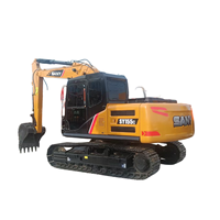 Excavatrice hydraulique d'occasion SANY SY155C 14,1 tonnes pour travaux de construction