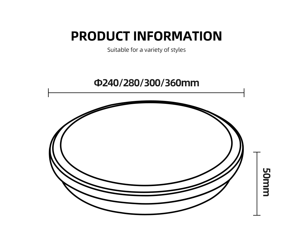2021Popular Round Creative Led Ceiling Light  For North Europe