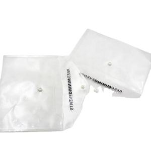 Promotional Giveaways Office Custom Waterproof Pvc clear Envelope Bag Cosmetic Bag Transparent <b>File</b> <b>Document</b> Bag with Button - Product Image 3