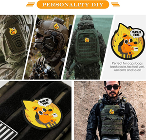 Patch Personalizado em TPU, Patches de Couro PVC 3D para Bonés - Product Image 6