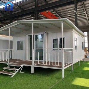 Casa de contenedores de acero prefabricada expandible de 20 pies con 3 habitaciones Exportación personalizada Diseño moderno impermeable - Product Image 1