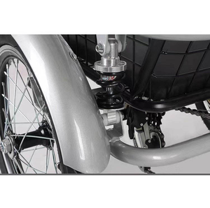 <span class=keywords><strong>Triciclo</strong></span> para Adultos de 20 Pulgadas con 6 Velocidades Variables y 3 Ruedas, con Cestas Delanteras y Traseras, Venta al Por Mayor de Fábrica - Product Image 3