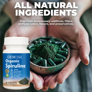 Органические таблетки спирулины оптом: эффективное улучшение питания, поддержка общего самочувствия, добавленные натуральные ингредиенты, пищевые добавки - Product Image 5