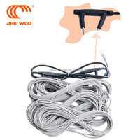 Câble chauffant électrique 220V/230V noyau en Fiber de carbone 33 Ohm/M câble de sol chaud infrarouge