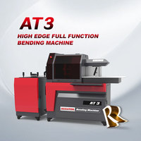 Accutek AT3 Machine automatique de pliage de feuilles de 20cm de largeur Machine à cintrer les lettres à canal durable en aluminium et acier inoxydable
