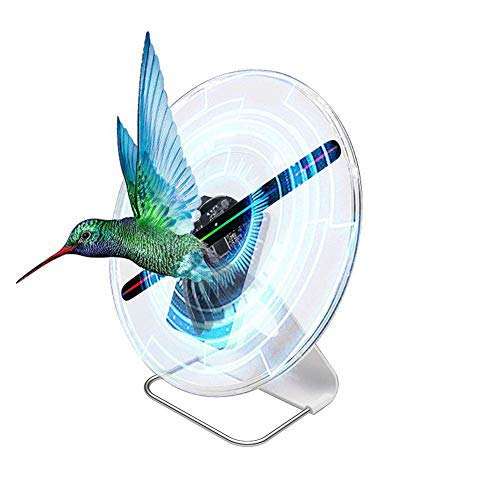 2 Лопасти 30 дюймов 42 см WIFI мультиголограмма 3D светодиодный вентилятор дисплей проектор с крышкой для рекламы Вращающаяся лампа для голографической стены