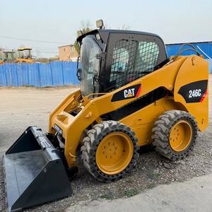 Chargeuse compacte sur pneus CAT d'<span class=keywords><strong>occasion</strong></span> CASE 246C à vendre avec prix d'usine de haute qualité, livraison rapide - Product Image 1
