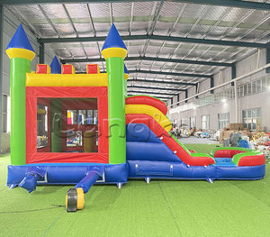 Trampoline d'eau <span class=keywords><strong>gonflable</strong></span> à bas prix combo de rebond de <span class=keywords><strong>toboggan</strong></span> sec humide <span class=keywords><strong>avec</strong></span> <span class=keywords><strong>piscine</strong></span> pour sauter - Product Image 2
