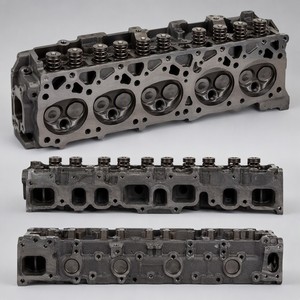 Testata Cilindri in Ghisa Grigia per Impieghi Gravosi ASTM A48 Classe 40, Ricambio Motore Diesel per Camion, Standard Americano Personalizzato LF - Product Image 1