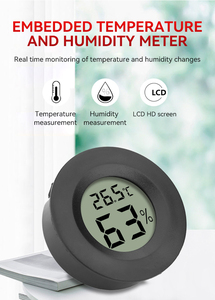 JOYWAY Mini Lcd Digital Termómetro Higrómetro Pequeña Mascota Temperatura Medidor de Humedad - Product Image 5