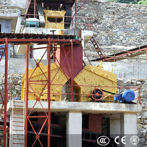 Installation de concassage de calcaire et de gravier entièrement doublée 200 T/H pour l'exploitation minière avec moteur, roulement et composants PLC - Product Image 4