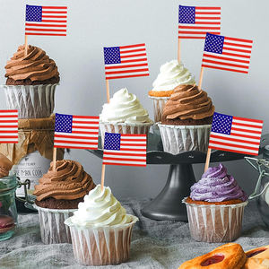 Флаг для зубочисток с индивидуальным логотипом, мини-логотип с индивидуальным принтом, декоративный флаг, зубочистки для вечеринок, выбор мира - Product Image 6