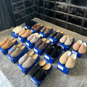 Sandales en liège de style <span class=keywords><strong>Birkenstock</strong></span> de qualité supérieure, design allemand authentique, avec semelle intérieure en daim, qualité orthopédique 1:1, cuir - Product Image 3