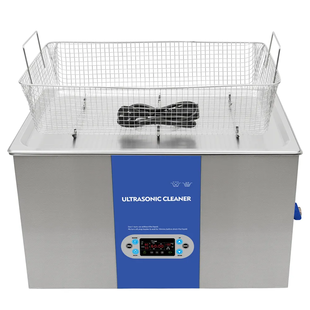 Limpiador ultrasónico de desgasificación 22L 480W para instrumentos quirúrgicos, el mejor proveedor