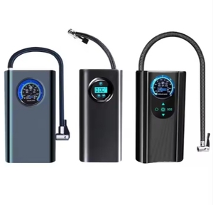 Gran oferta, 120W, pantalla Digital de potencia, bomba de aire portátil para coche, compresor de inflado de neumáticos, mejor <span class=keywords><strong>precio</strong></span>, máquina infladora de neumáticos Digital - Product Image 2