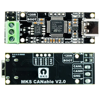 CANable 2.0 dapat Bus adaptor USB untuk dapat FD AnalyzerPlug & Play USB-C dapat Bus Monitor untuk otomotif & Industri