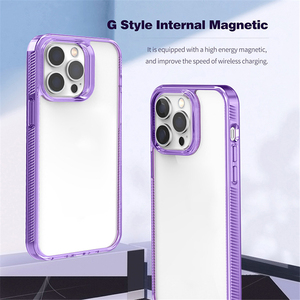 <span class=keywords><strong>Coque</strong></span> de téléphone transparente ultra mince pour <span class=keywords><strong>iPhone</strong></span> 14 Pro Max <span class=keywords><strong>13</strong></span> 12 <span class=keywords><strong>Mini</strong></span> 11 Pro 6 7 8 15 Plus <span class=keywords><strong>Coque</strong></span> arrière rigide transparente antichoc pour PC - Product Image 2