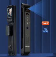Cerradura Inteligente Orbita con WiFi, Tarjeta Digital, Seguridad, Reconocimiento Facial, Control Remoto y Control Electrónico