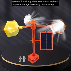 하이 퀄리티 정원 야외 음성 풍차 비둘기 무서운새 억지력 태양 반사 바람 운전 조류 리 펠러