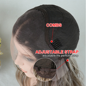 Nouvelle Arrivée Perruques Lace Front Synthétiques Julianna Latisha 13X4 Frontal, Ondulées Naturelles Premium, Résistantes à la Chaleur, Style French Curl - Product Image 5