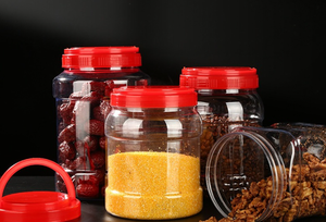 Botellas Selladas de Salsa de Chile con Miel y Sésamo en Varios Tamaños, Frascos de Almacenamiento de Boca Ancha, Botellas de Plástico para Frutas Secas de Grado Alimenticio - Product Image 6