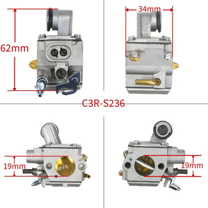 Carburateur de tronçonneuse St Ihl MS341 MS361 MS361C Za Ma C3R-S236 OE 1130-120-0610 1135-120-0601 Remplacement de haute qualité - Product Image 6