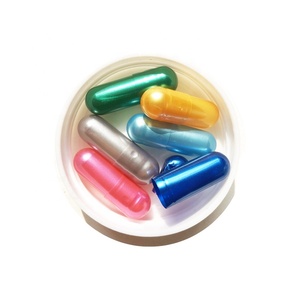 Kim loại Ngọc Trai Đỏ cứng gelatin viên nang rỗng Kích thước thuốc 00,0 - Product Image 3