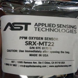 เซ็นเซอร์ออกซิเจน Ast Srx-Mt22 Ppm เครื่องวิเคราะห์ก๊าซอุตสาหกรรม สีขาวเมทัลลิก - Product Image 2