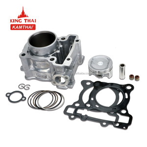 KAMTHAI N-MAX155 kepala silinder sepeda motor, Kit silinder blok silinder sepeda motor 58mm 53mm untuk sepeda motor Yamaha n-max 155 cc