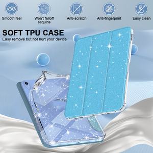 Custodia per Tablet in TPU morbido Design personalizzato per <span class=keywords><strong>Apple</strong></span> <span class=keywords><strong>ipad</strong></span> <span class=keywords><strong>air</strong></span> 11 M2 M3 2024 2025 <span class=keywords><strong>Cover</strong></span> posteriore magnetica trasparente per 2022 <span class=keywords><strong>iPad</strong></span> di decima generazione - Product Image 2