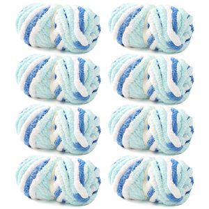 Hilo de Chenilla Grueso 7S de Poliéster Antipilling, Hilo de Terciopelo para Tejer a Crochet, para Suéter, Manta, Gorro, Bufanda, 50 Colores, Listo para Enviar - Product Image 6