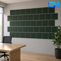 Panneau acoustique en polyester de forme hexagonale Chiheng, isolation phonique professionnelle, classe B1, ignifuge, pour traitement acoustique des salles de classe